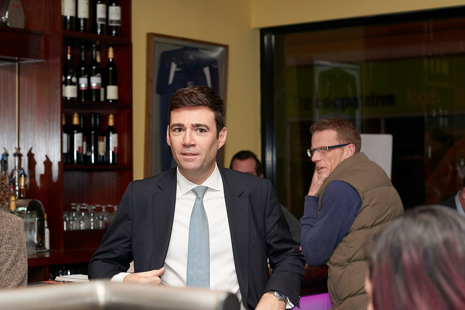 Andy Burnham, Mayor of Greater Manchester, In Harlow, Essex, 2014