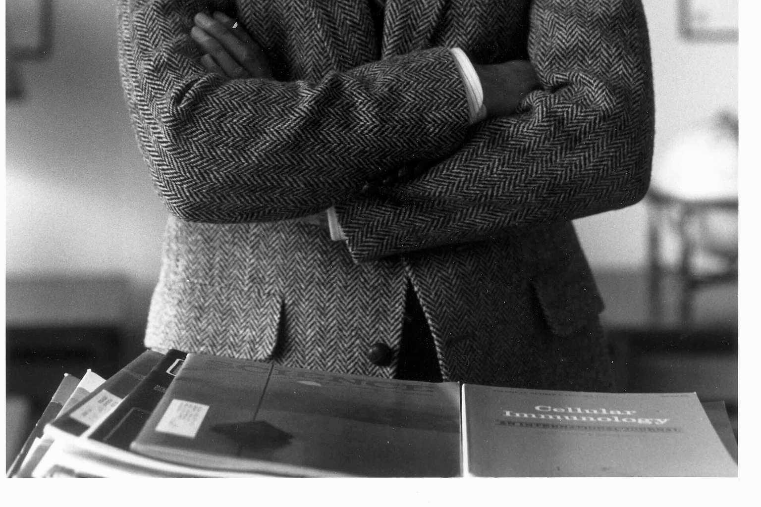 Dr. Anthony Fauci in his office, 1984. Credit: NIAID