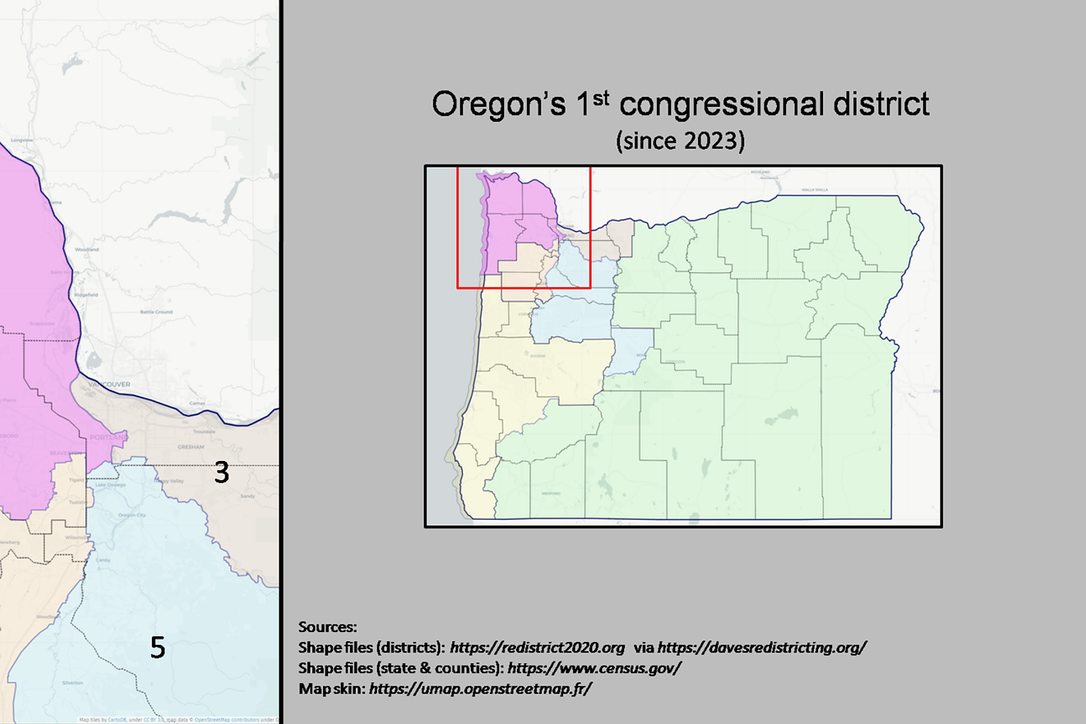 Oregon's 1st congressional district (since 2023)