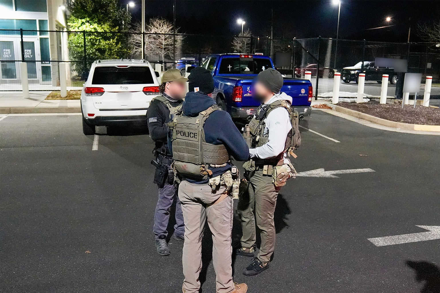 Customs Enforcement in a licensed editorial photograph.