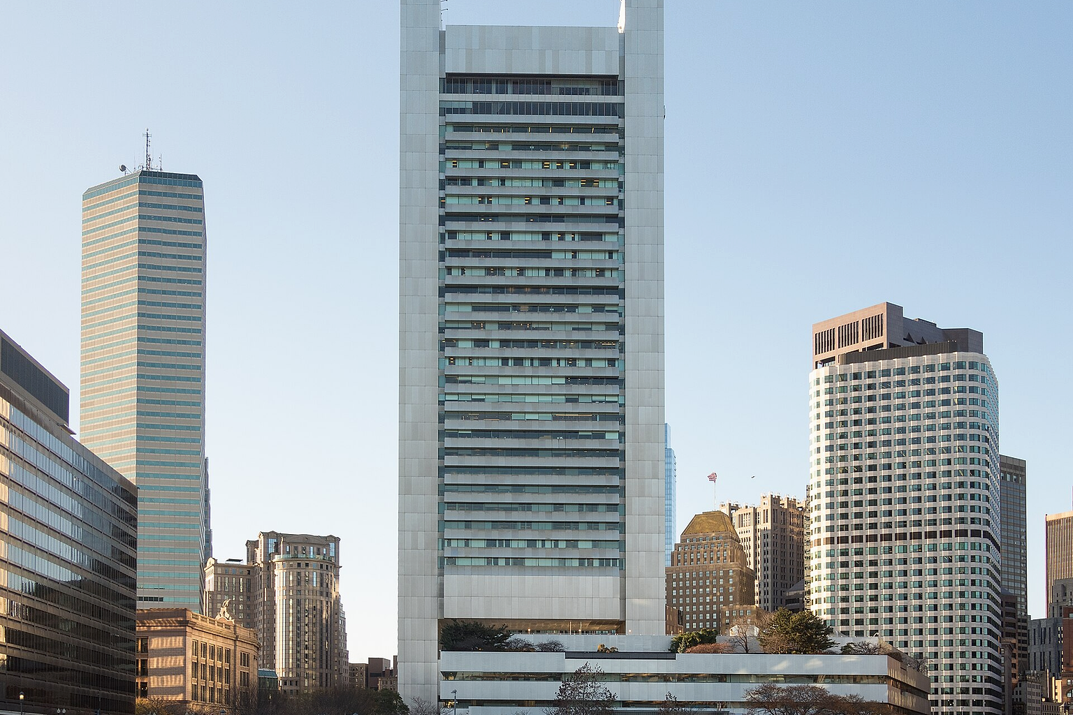 Federal Reserve Bank Building in Boston