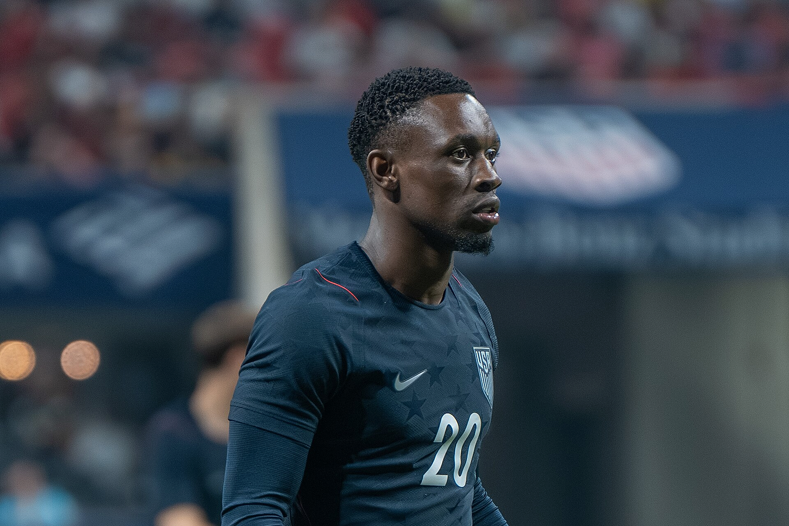 Folarin Balogun during USMNT v Portugal 31 March 2026