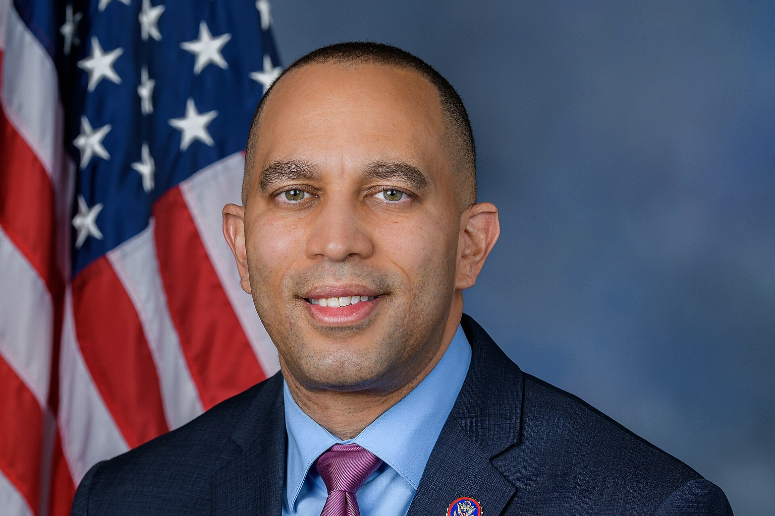 Hakeem Jeffries in a licensed editorial photograph.