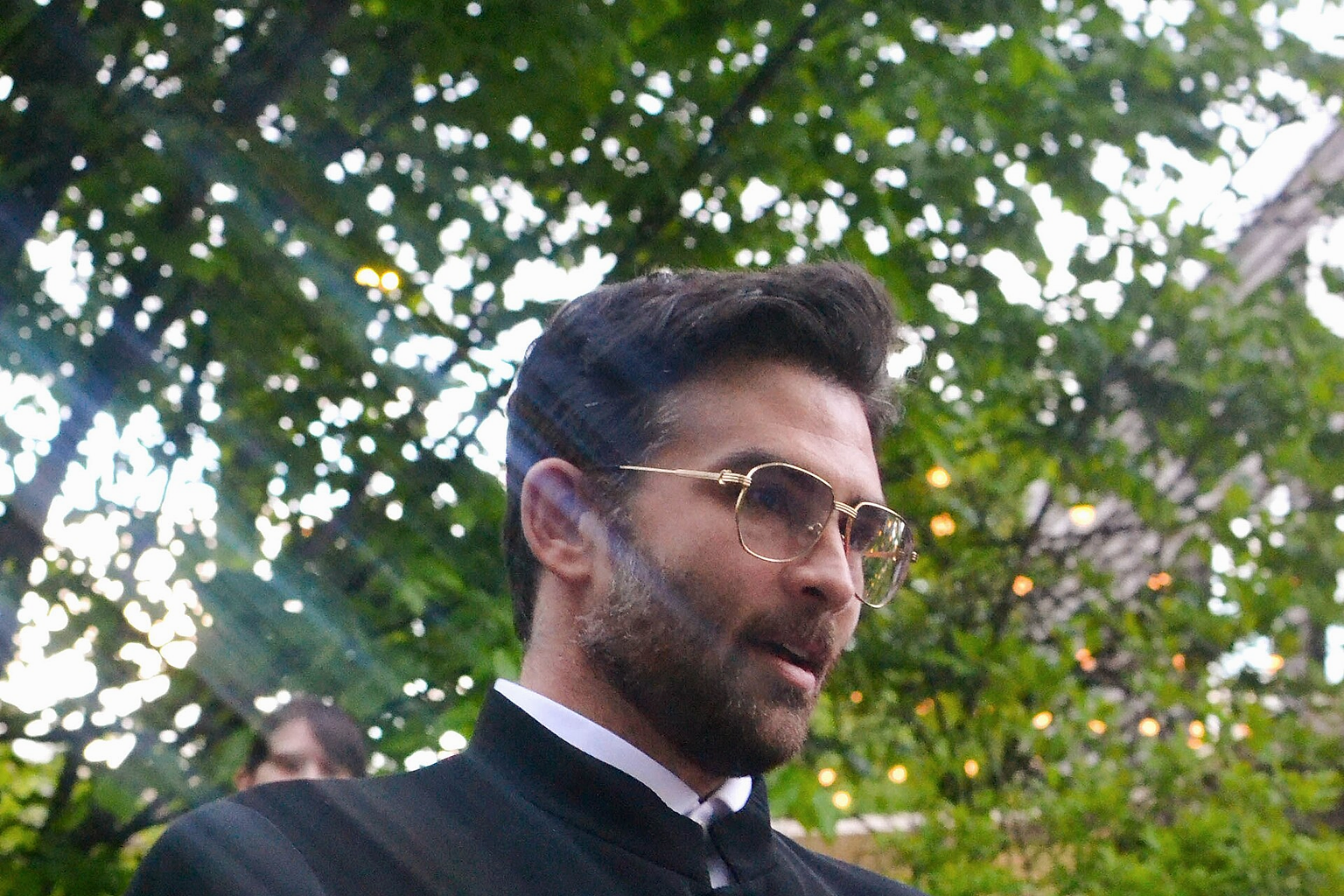Hasan Piker speaking at a rally for Chris Rabb on 30 April 2026