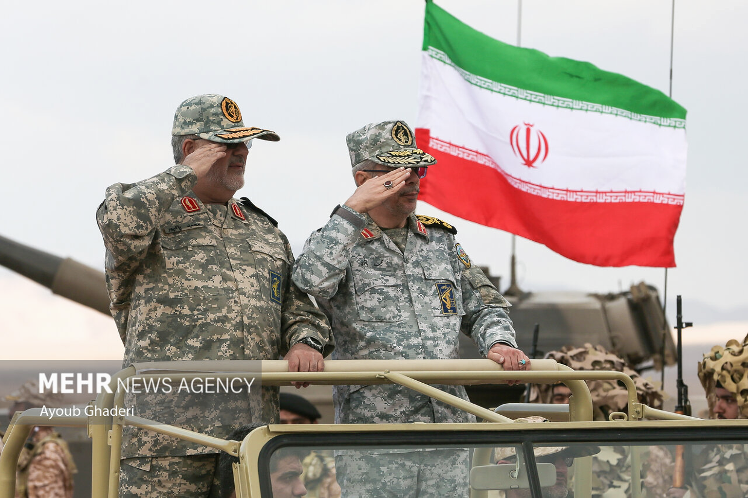 Islamic Revolutionary Guard Corps in a licensed editorial photograph.