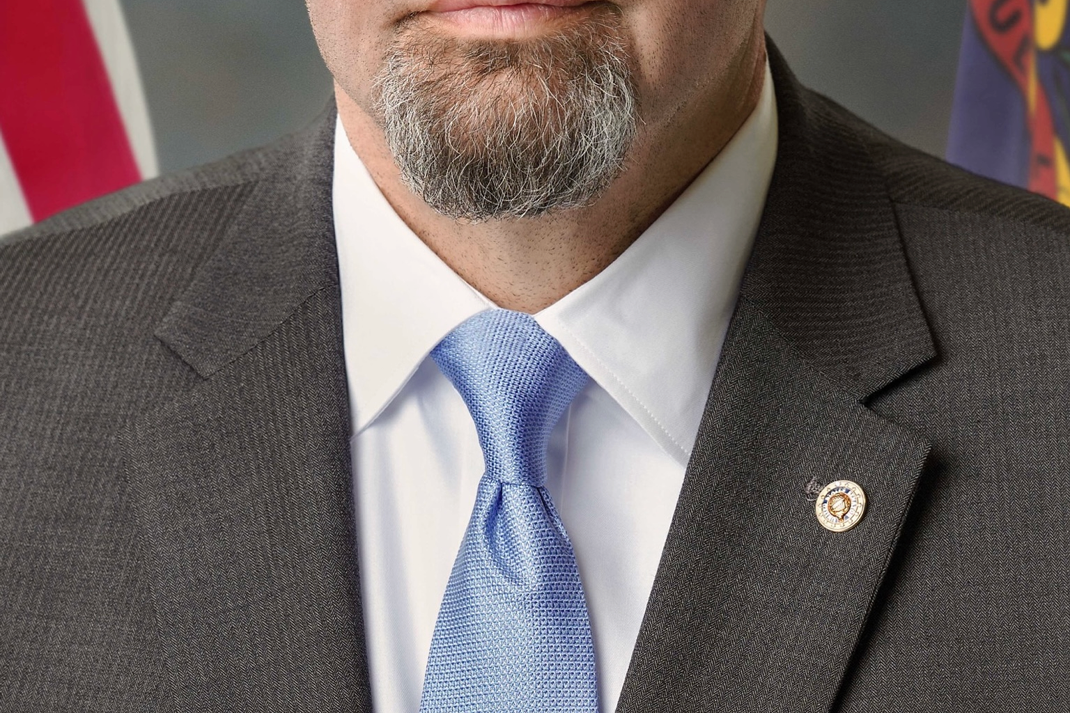 Official portrait of U.S. Senator John Fetterman, 3x4 crop