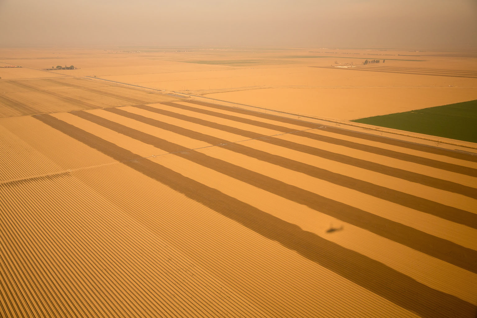 The view from Marine One en route to Firebaugh, Calif., February 14, 2014. (Official White House Photo by Pete Souza)