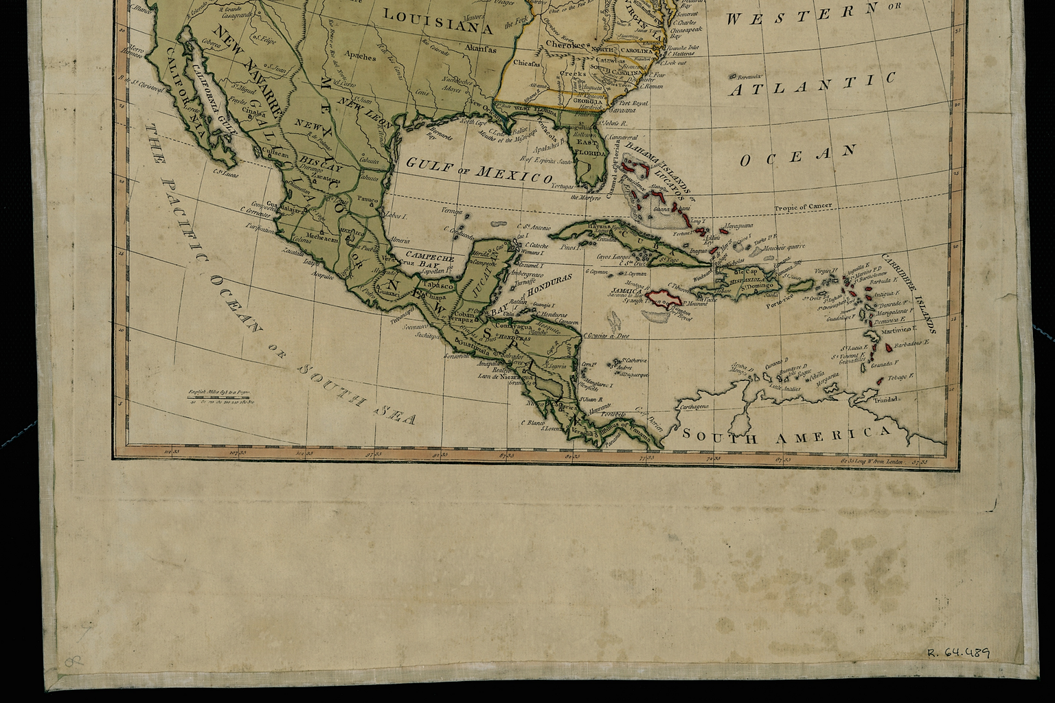North America in its Present Divisions, agreeable to the Peace (Thomas Stackhouse)
