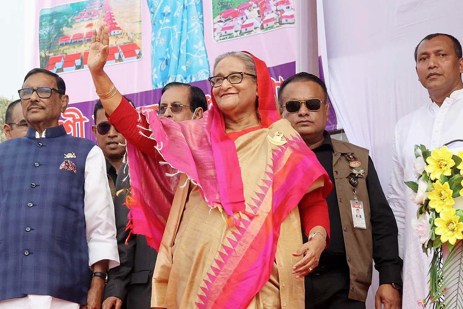 Sheikh Hasina in Gopalganj Kotalipara, 2023
