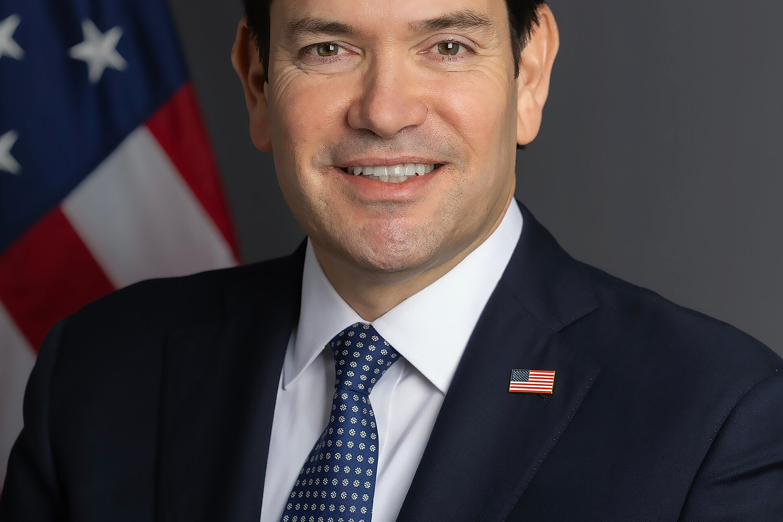 Official portrait of US Secretary of State Marco Rubio