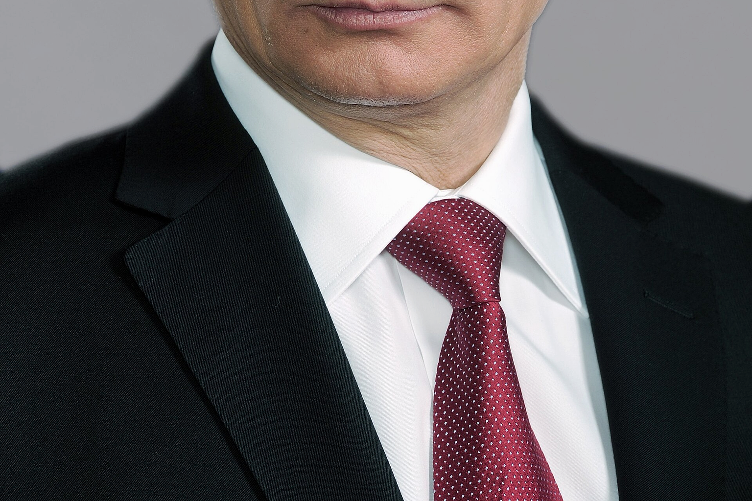 Official portrait of Vladimir Putin .