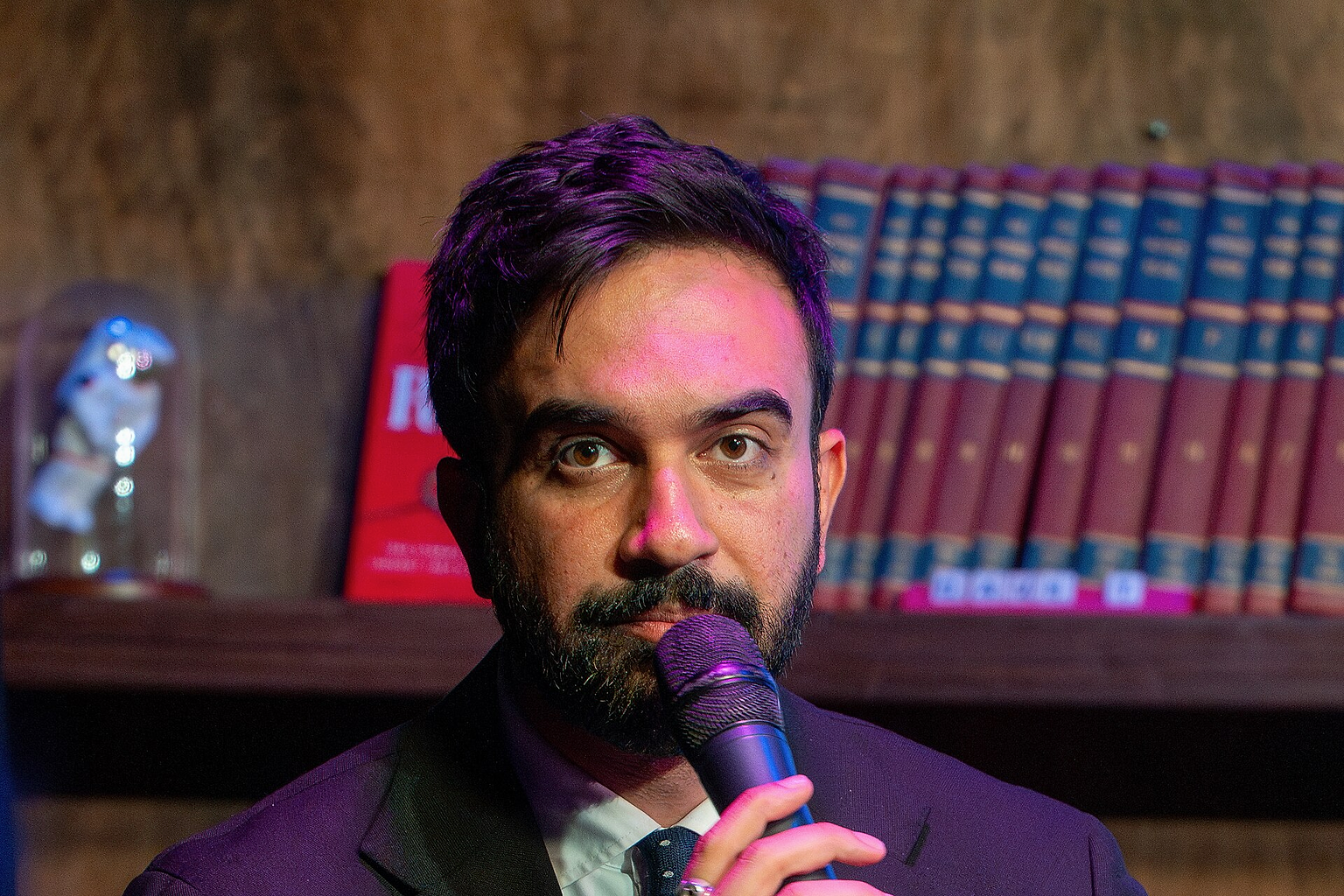 Zohran Mamdani at Caveat on May 25 2025