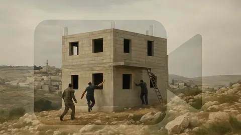 Editorial image for Videos Capture Israeli Settlers Attempting to Seize House in Occupied West Bank