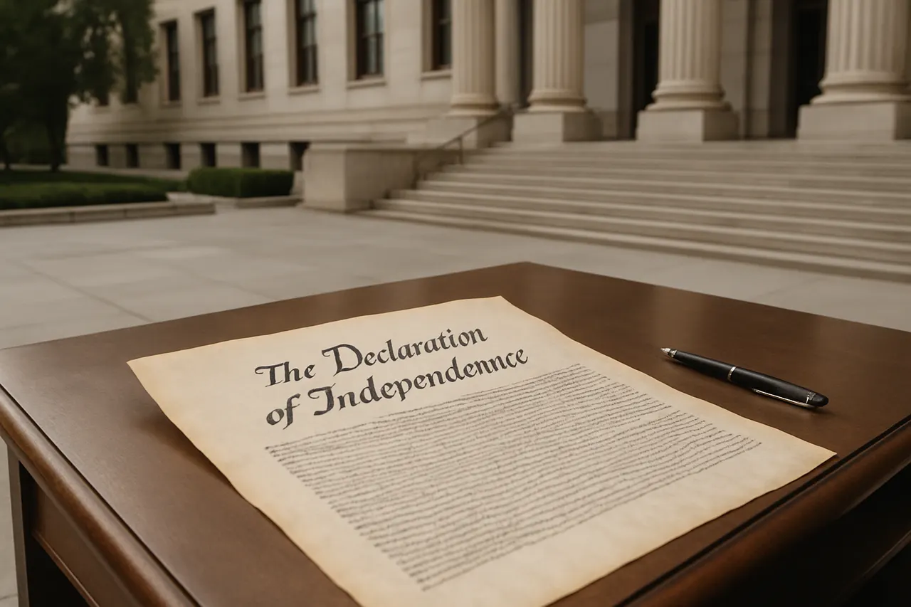 Editorial image for No, the Declaration of Independence Did Not Reject Executive Power