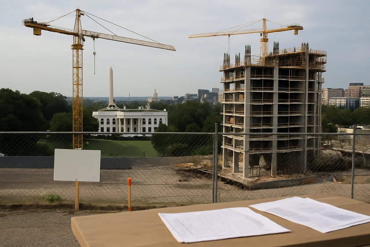 Editorial image for House Democrat Moves to Block Pentagon Funding for Trump’s White House Ballroom