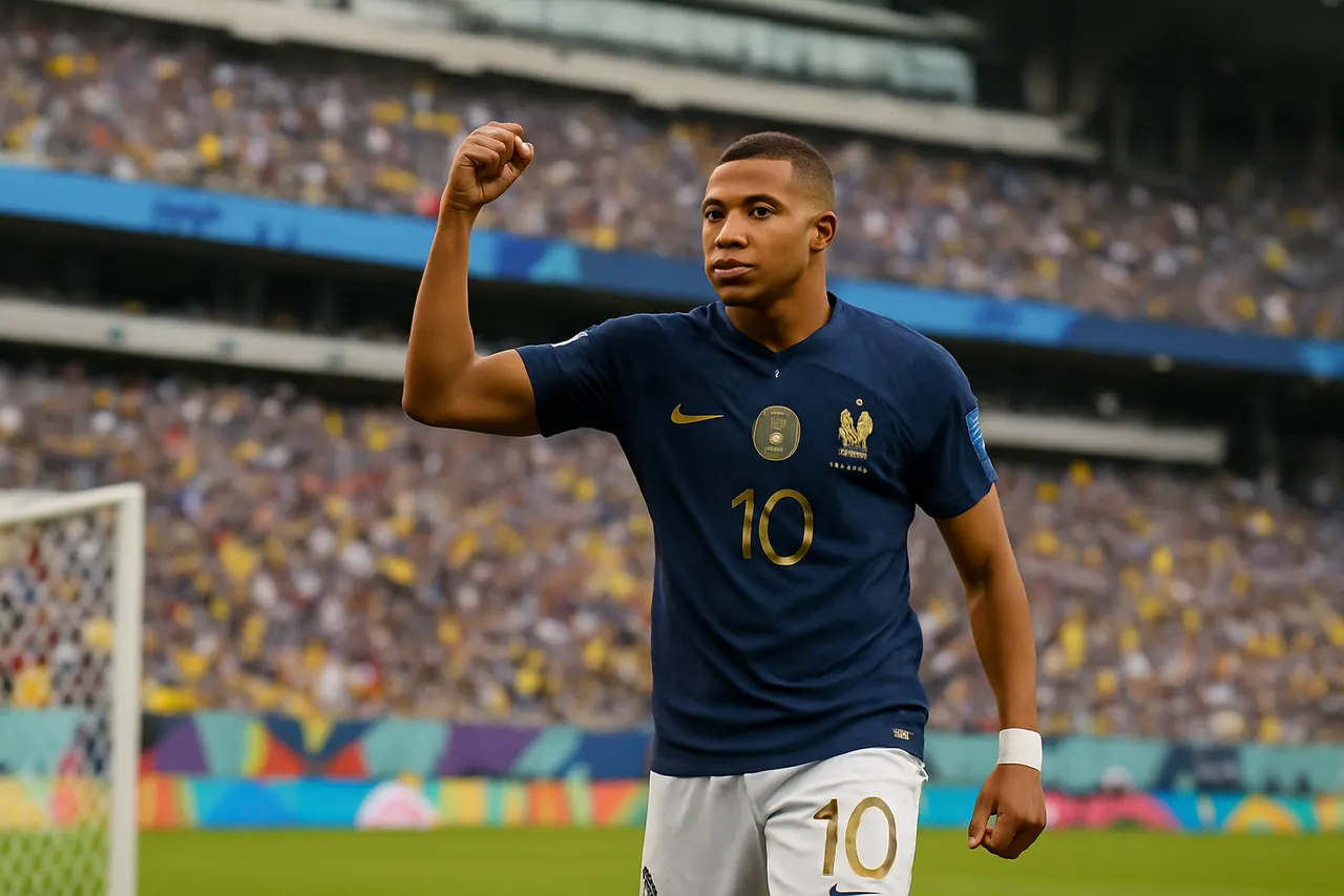 Editorial image for Mbappé Scores Twice to Tie Messi for World Cup Lead with 6 Goals