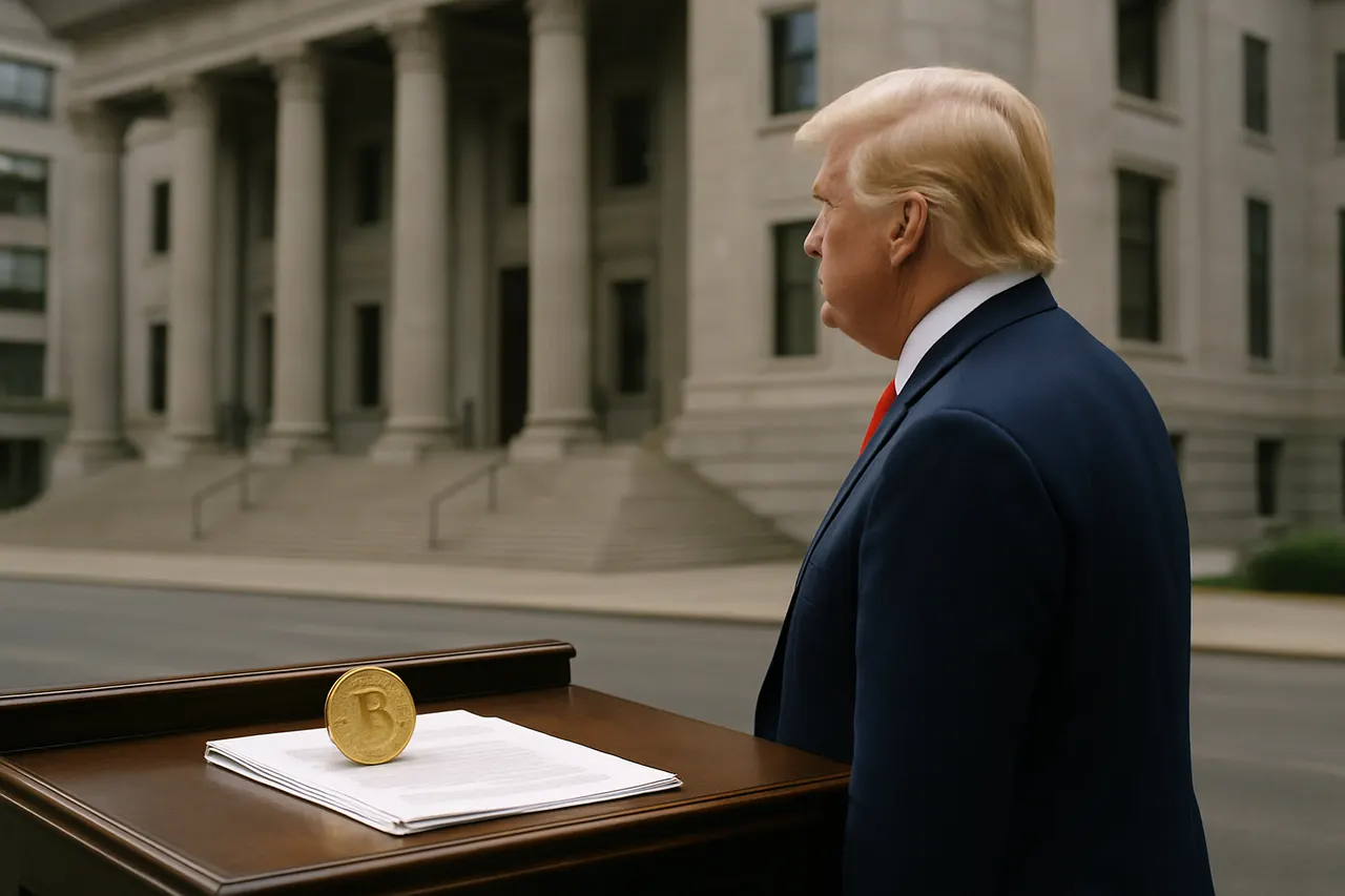 Editorial image for Trump Earned Over $1.4 Billion from Crypto Ventures in First Year Back in Office