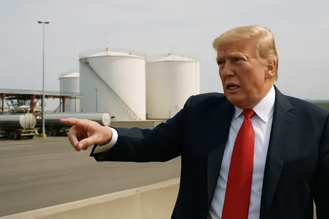Editorial image for Trump Blames Gas Companies for Price Hikes Linked to His Iran War
