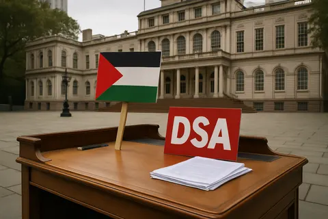 Editorial image for Democratic Socialists Gain Momentum in New York Primaries with Pro-Palestinian Activism