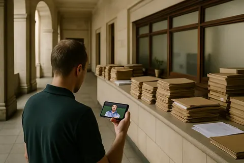Editorial image for Wimbledon Spectators Secretly Follow England’s World Cup Match on Phones