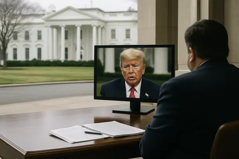 Editorial image for Illinois Governor JB Pritzker Accuses President Trump of ‘Suffering from Dementia’