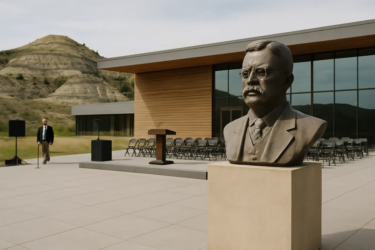 Editorial image for Trump Dedicates $450M Theodore Roosevelt Library in Medora, North Dakota
