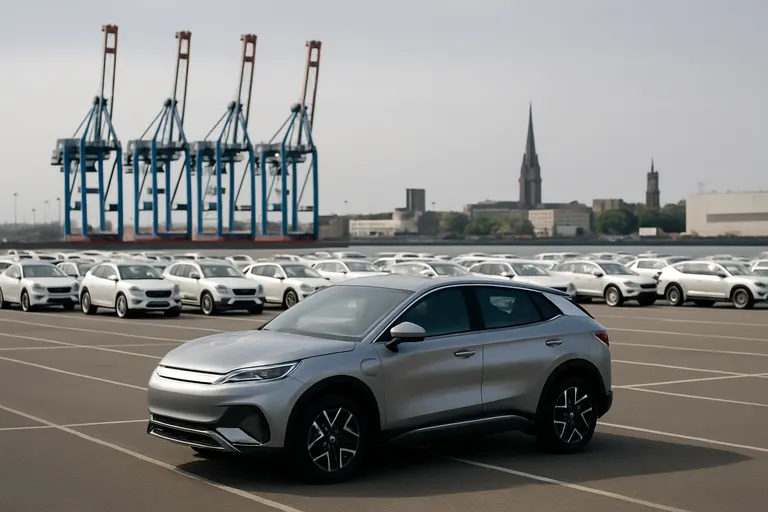 Editorial image for Chinese Automakers Surpass Japanese Rivals in European Market Amid EV Tariffs