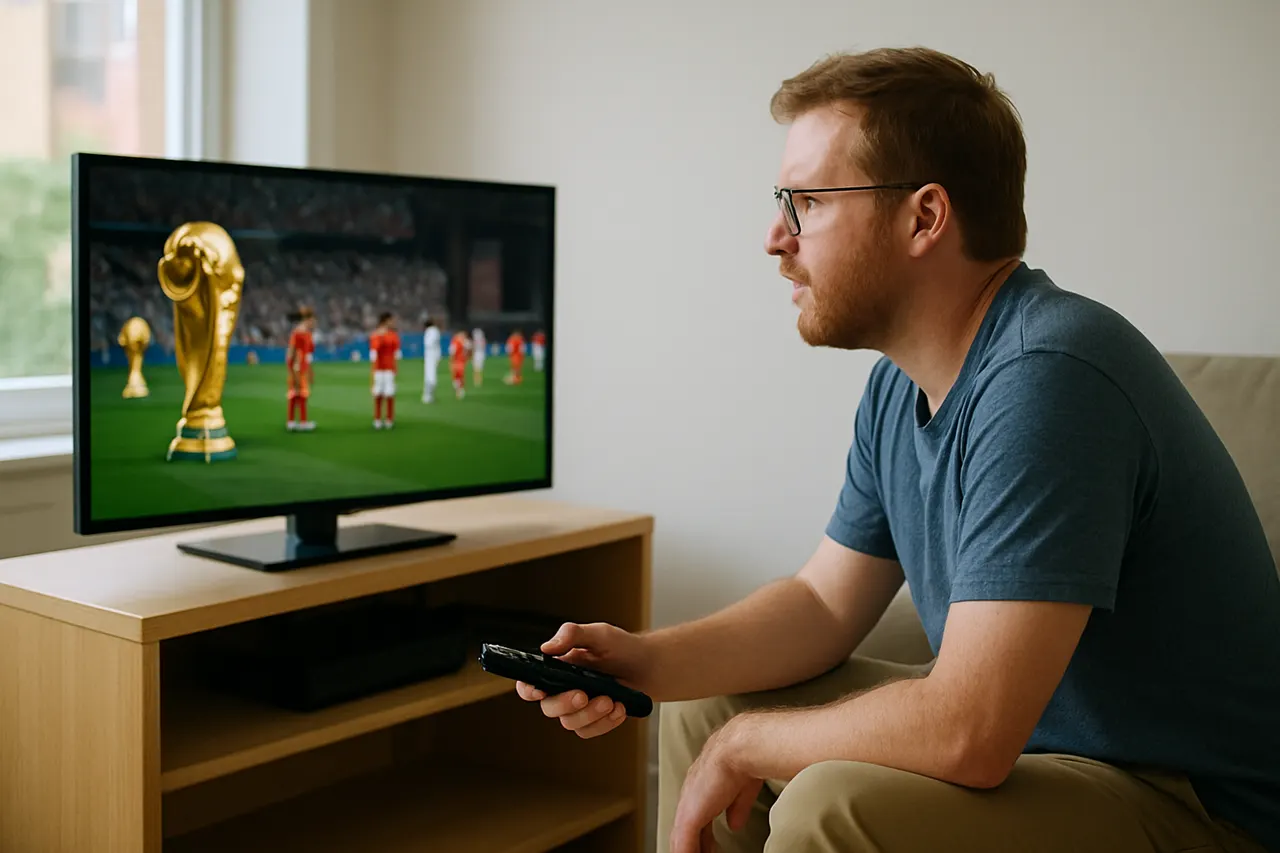 Editorial image for Non-Spanish Speaking Fans Tune Into Telemundo for World Cup Coverage