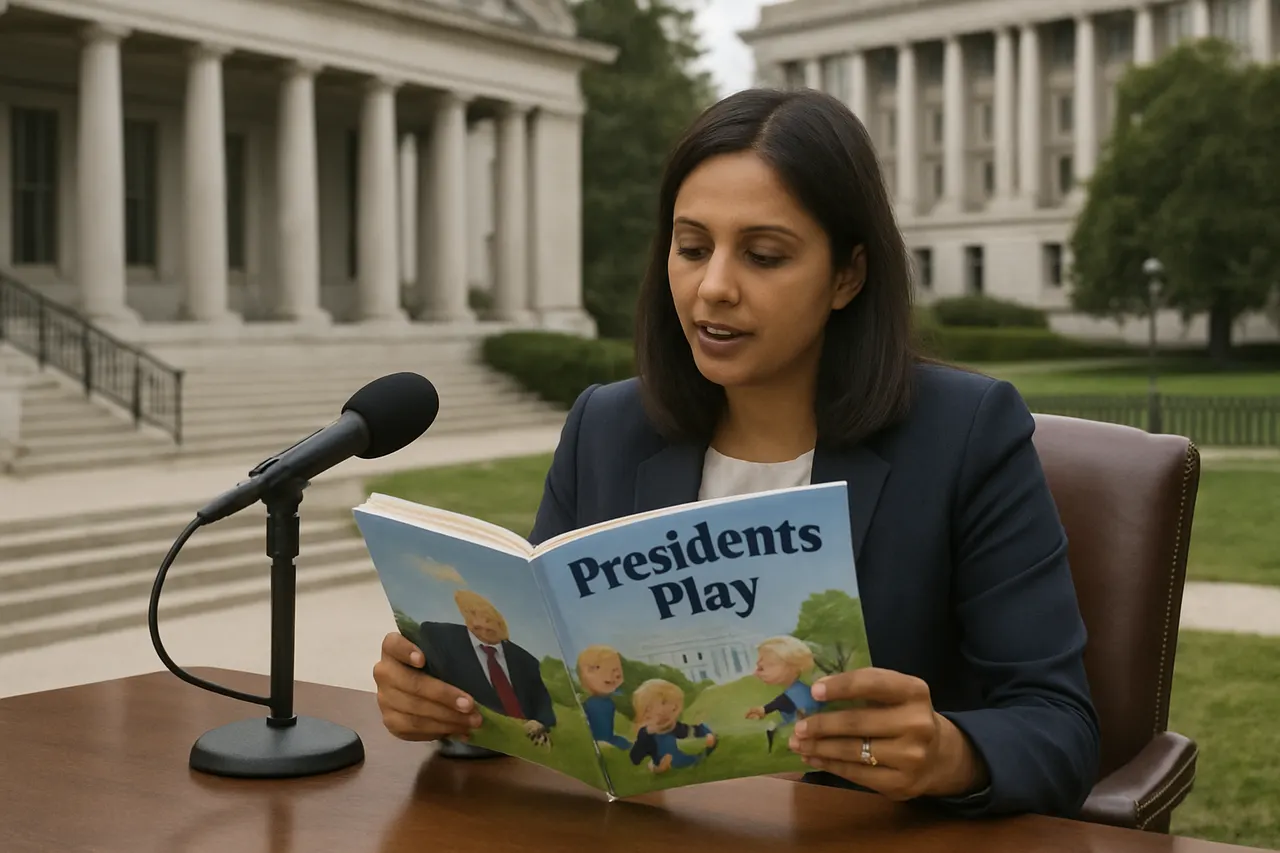 Editorial image for Trump Guests on Usha Vance’s ‘Storytime’ Podcast, Reads Children’s Book on Presidents
