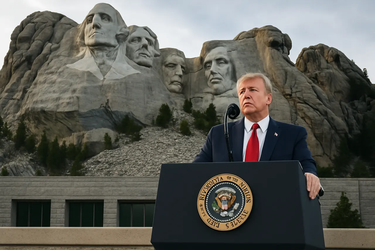 Editorial image for Trump Opens America’s 250th Birthday Celebrations with Partisan Speech at Mount Rushmore