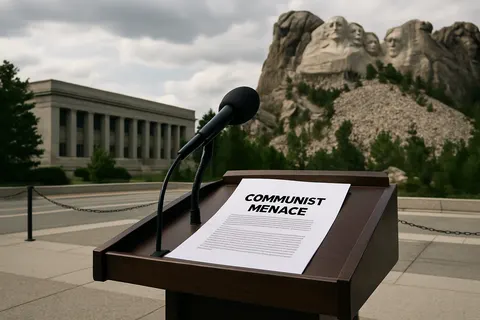 Editorial image for Trump Calls for Fight Against 'Communist Menace' in US 250th Independence Day Speech