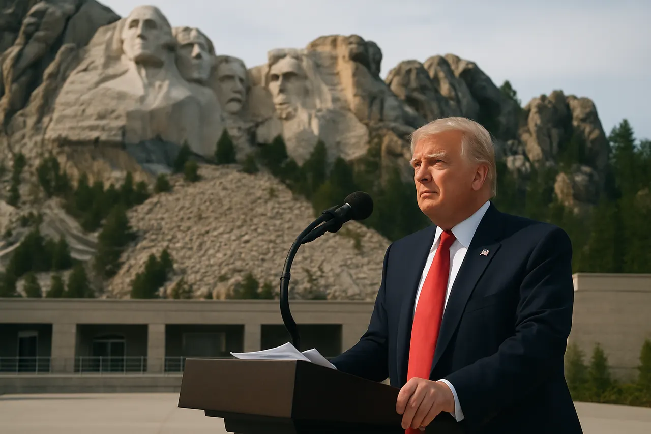 Editorial image for Trump Warns of 'Communist Menace' in Patriotic July 4th Speech at Mount Rushmore