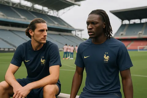 Editorial image for France's Manu Kone Replaces Injured Aurelien Tchouameni Ahead of Paraguay World Cup Clash