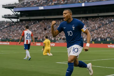 Editorial image for Mbappé’s Penalty Secures France’s Spot in World Cup 2026 Quarterfinals with 1-0 Win Over Paraguay