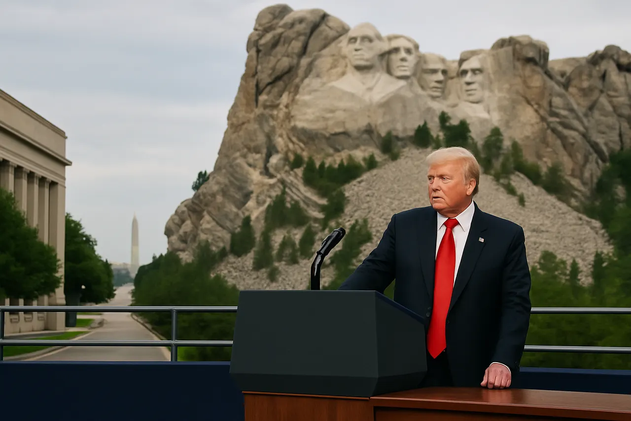 Editorial image for Trump Issues Stark Warning to Political Opponents at Mount Rushmore Ahead of National Mall Speech