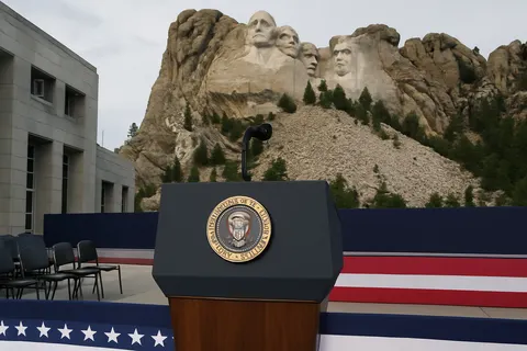 Editorial image for Trump Delivers Politically Charged Speech at Mount Rushmore on America's 250th Independence Day