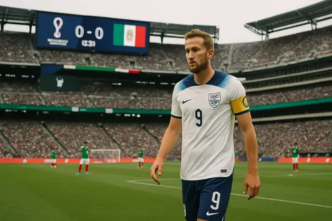 Editorial image for Mexico Faces England and Harry Kane in 2026 World Cup Quarterfinals with Perfect Defensive Record