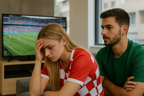 Editorial image for World Cup Match Puts Croatian Soccer Couple’s Relationship to the Test