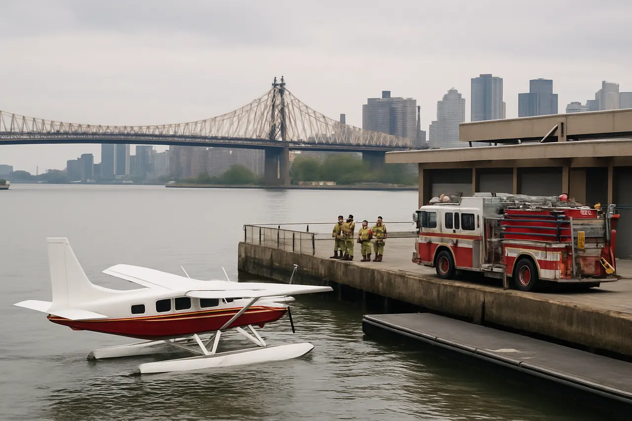 Editorial image for Pilot Declares Mayday Before Seaplane Makes Hard Landing in New York City’s East River