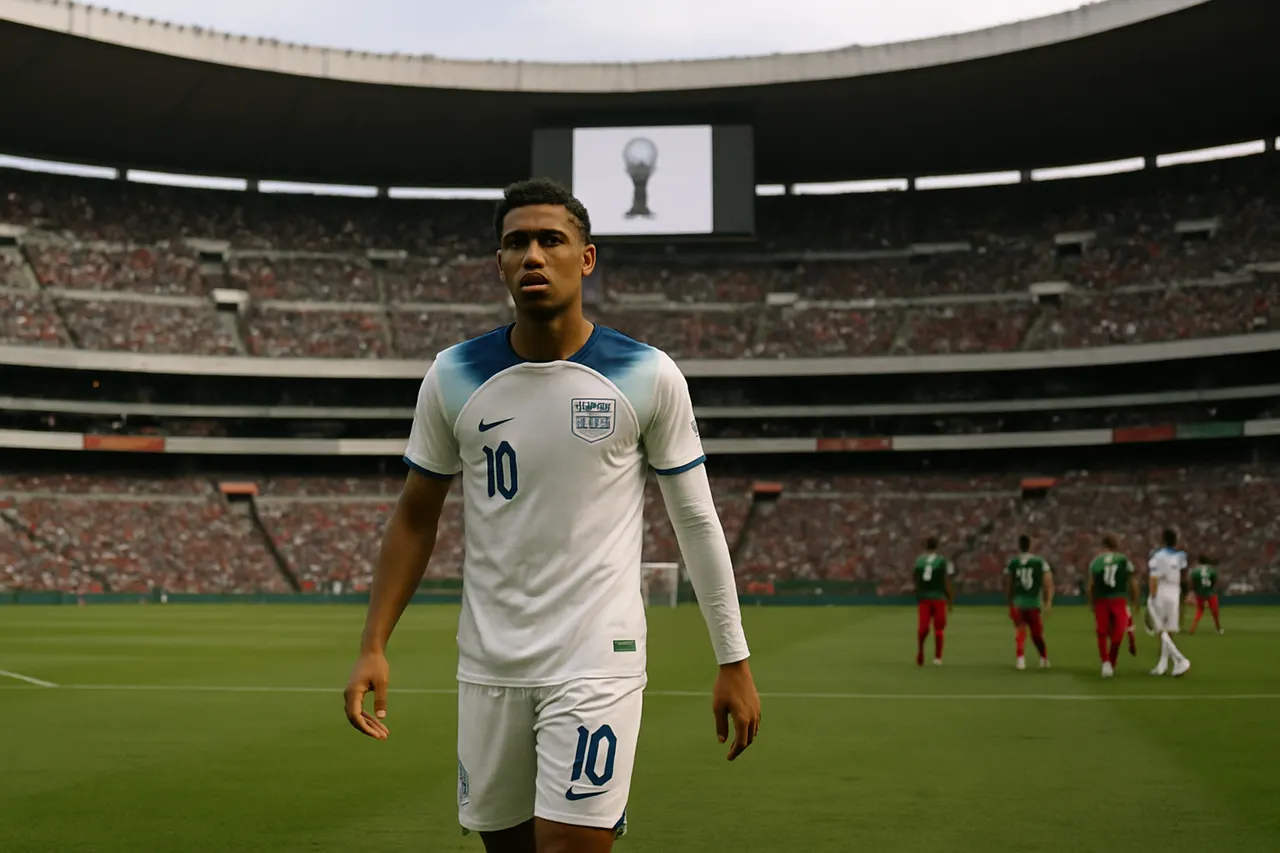 Editorial image for Ten-Man England Edge Mexico 3-2 at Azteca to Reach World Cup Quarter-Finals