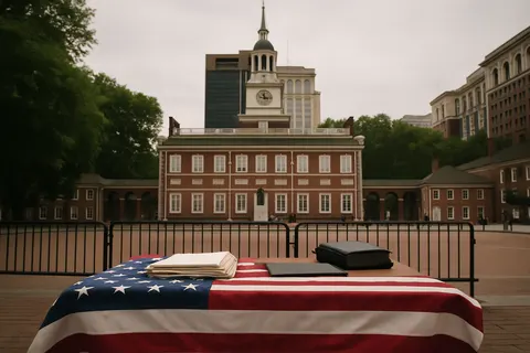 Editorial image for Fourth of July Celebrations in Philadelphia Highlight History and Contemporary Reflections