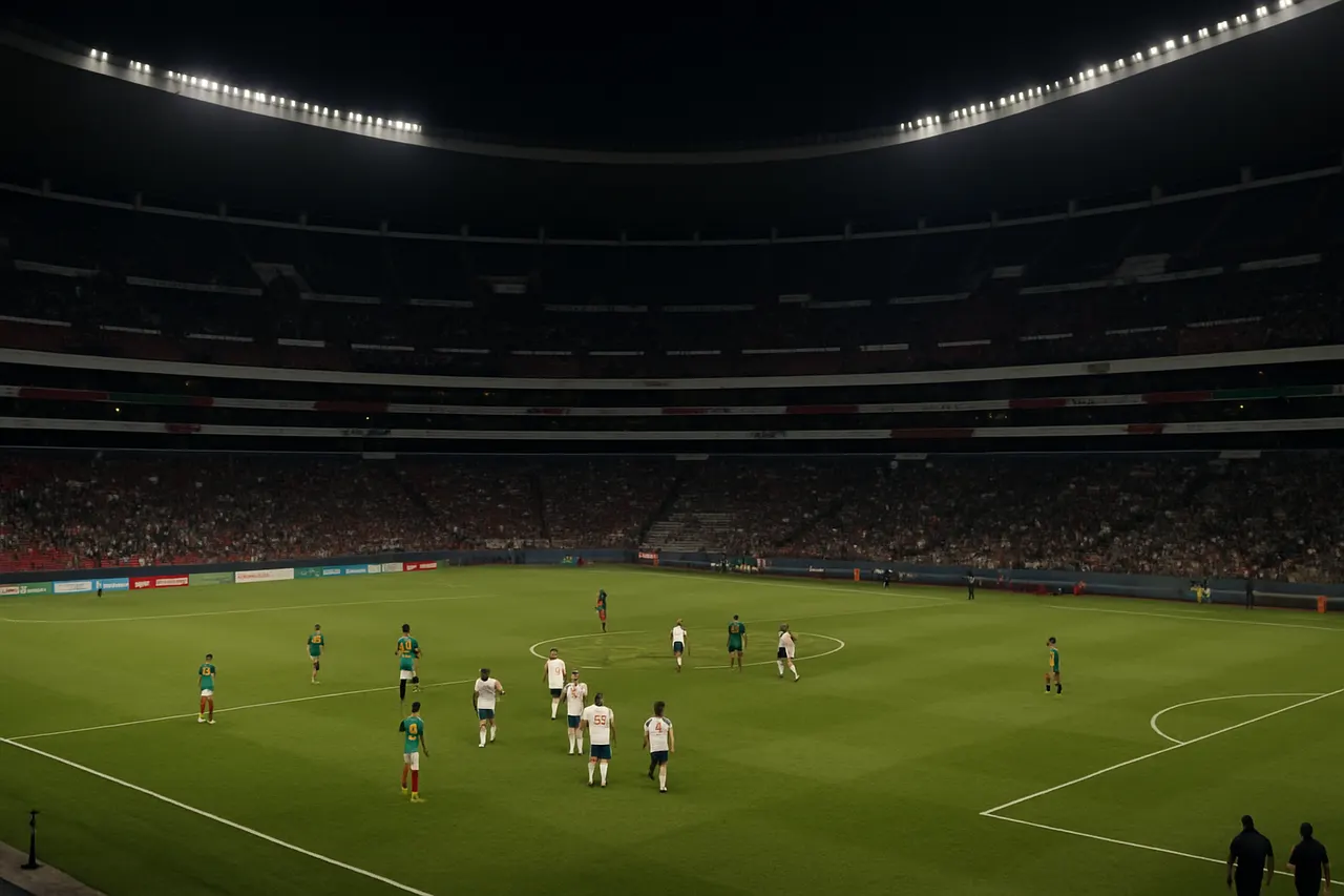 Editorial image for Ten-Man England Triumphs Over Mexico at Azteca to Reach World Cup 2026 Quarter-Finals