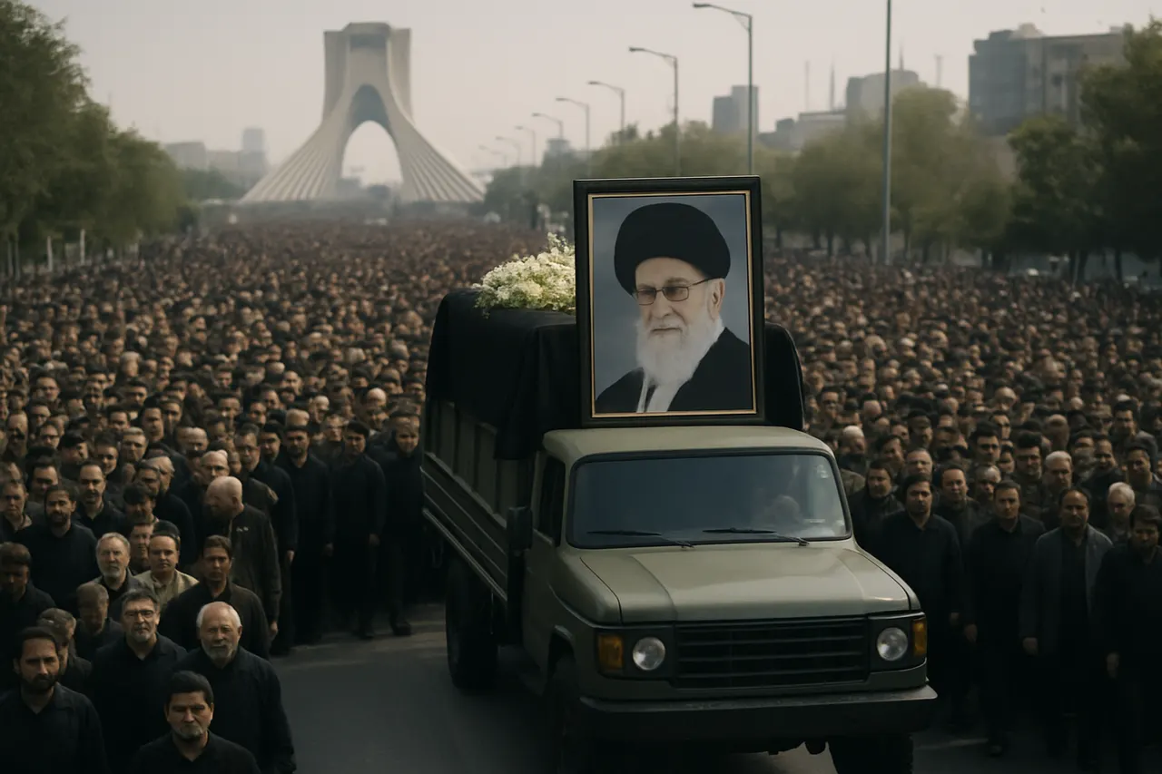 Editorial image for Funeral Procession for Iran’s Supreme Leader Ayatollah Ali Khamenei Moves Through Tehran