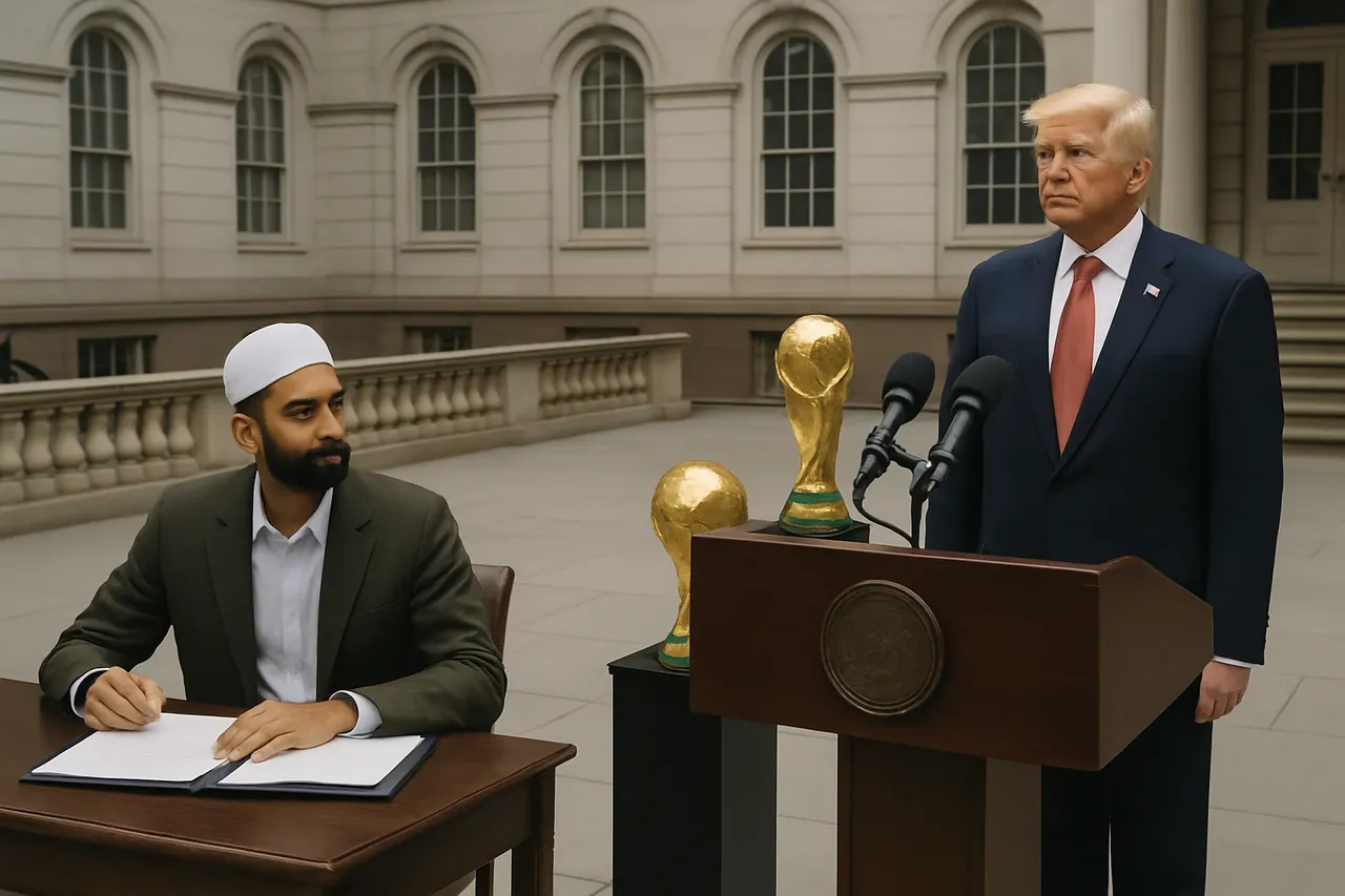 Editorial image for Trump and NYC Mayor Mamdani Offer Contrasting Visions on America’s 250th Birthday; U.S. Faces Belgium in World Cup