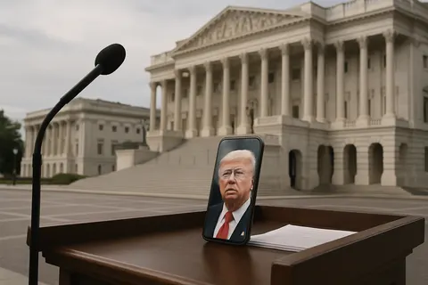 Editorial image for Trump Says He 'Immediately Overturned' Decision to Cancel July 4 Festivities in DC