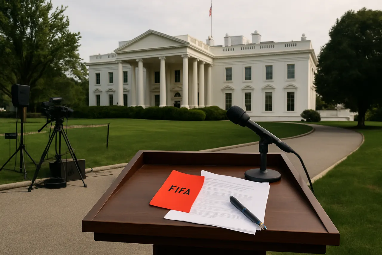 Editorial image for Trump Criticizes FIFA Referee Over Red Card to U.S. Soccer Star Balogun