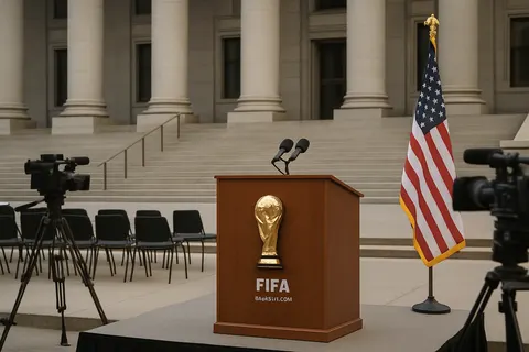 Editorial image for UEFA Condemns FIFA's Suspension of US Striker Balogun's World Cup Red Card Following Trump Intervention