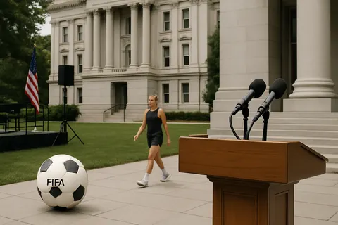 Editorial image for Trump's FIFA Intervention, Carrie Underwood's Patriotic Performance, and Sophie Cunningham's WNBA Response Highlight Monday Sports News