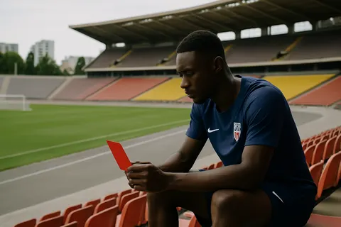 Editorial image for U.S. Prepares to Face Belgium in World Cup Amid Folarin Balogun Red Card Controversy