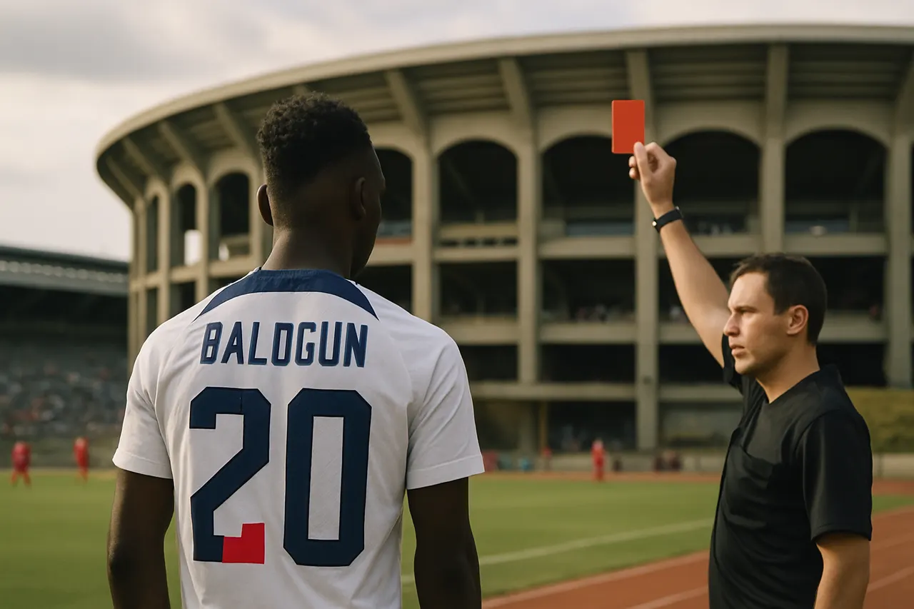 Editorial image for U.S. Prepares to Face Belgium in World Cup Amid Folarin Balogun Red Card Controversy